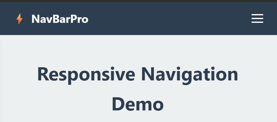 How do I make a responsive navigation bar in HTML/CSS